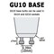 6Pk - Sunlite 35w MR16 3200k Bright White 38 deg. Beam GU10 Base Mini Reflector